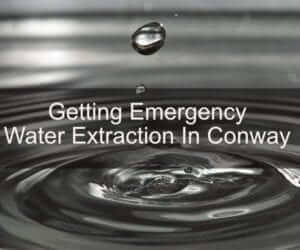 Emergency Water Extraction